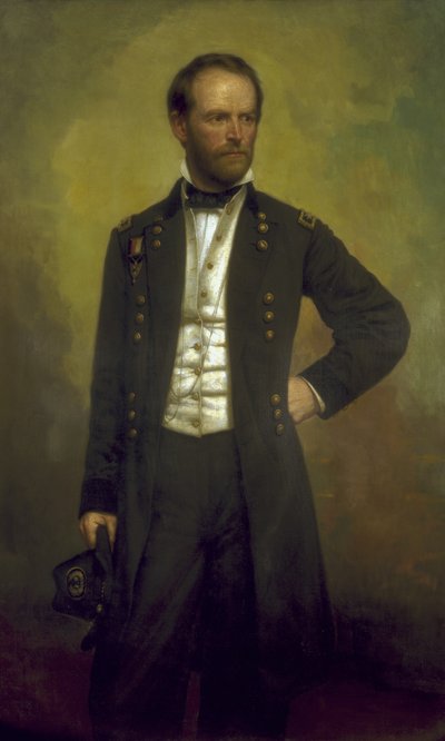William T. Sherman - George Peter Alexander Healy