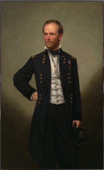 William T. Sherman, 1866 - George Peter Alexander Healy