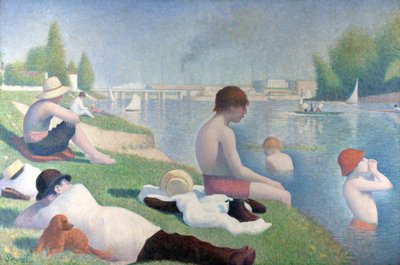 Baigneurs à Asnières, 1884 - George Pierre Seurat
