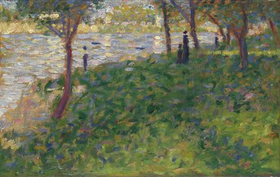 Étude pour La Grande Jatte - George Pierre Seurat
