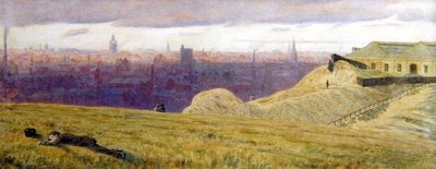 Newcastle depuis les Rabbit Banks, Gateshead sur Tyne - George Price Boyce