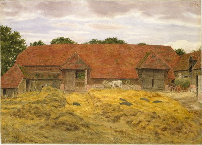 Grange Rouge à Whitchurch, 1868 - George Price Boyce