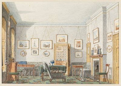 La chambre de George James Drummond à Oxford, 1853 - George Pyne