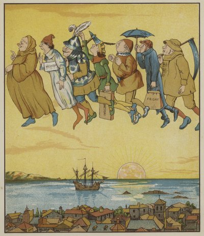 Illustration de Rumpelstiltskin par les frères Grimm - George R. Halkett