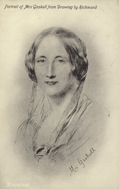 Mrs Gaskell (1810-1865), romancière et nouvelliste anglaise - George Richmond