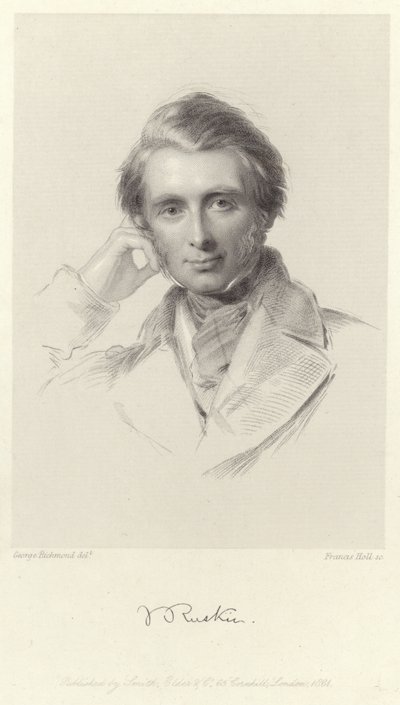 Portrait de John Ruskin - George Richmond