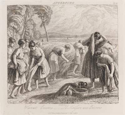 Récolte, Augsbourg, c.1821 - George Robert Lewis