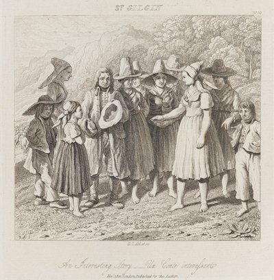 Histoire Intéressante, St. Gilgin, c.1821 - George Robert Lewis