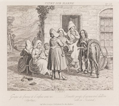Itinérant, Vitry Sur Marne, vers 1821 - George Robert Lewis