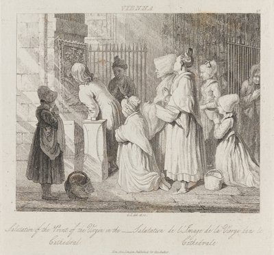 Vierge saluant, Vienne, vers 1821 - George Robert Lewis