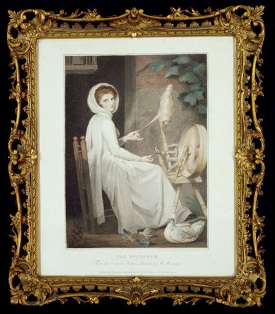 Die Spinnerin - George Romney