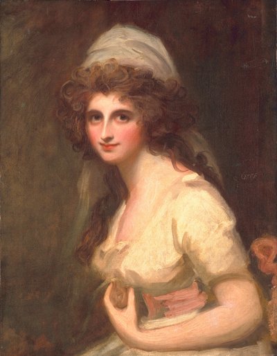 Emma Hart en turban blanc, c.1791 - George Romney