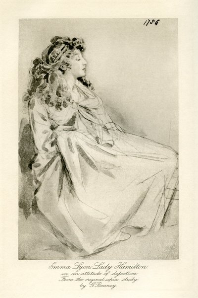 Emma Lady Hamilton - George Romney