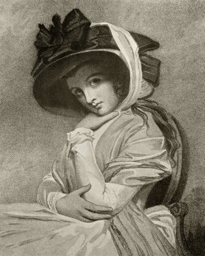 Emma, Lady Hamilton, gravée par John Jones, de 