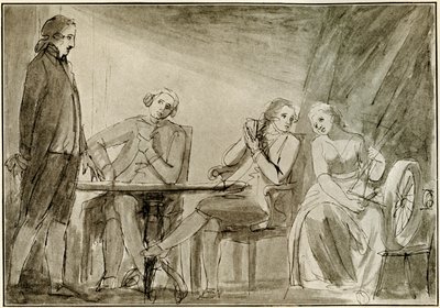 Emma Lady Hamilton dans le studio de Romney - George Romney