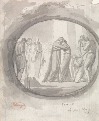 Les adieux de Marie Stuart - George Romney