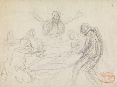 Figure Étude de composition 11 - George Romney