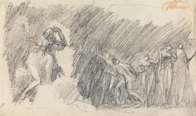 Étude de composition de figure n° 5 - George Romney