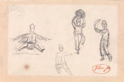 Quatre croquis d