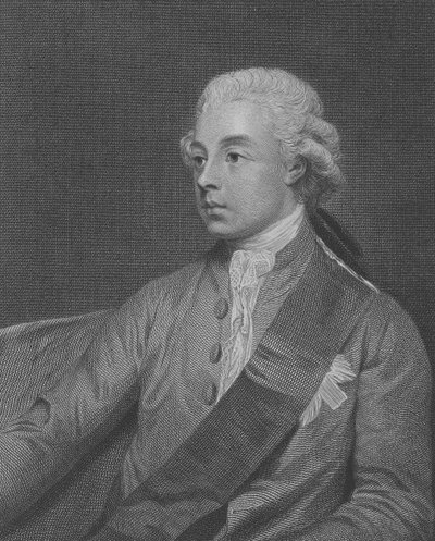 Frederick Howard, 5e comte de Carlisle, gravé par John Keyse Sherwin, 1782 - George Romney