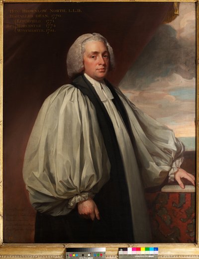 Hon. John Brownlow North (Doyen de Canterbury 1770-1771) - George Romney