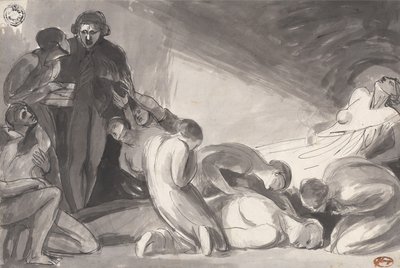 Howard en visite dans une prison - George Romney