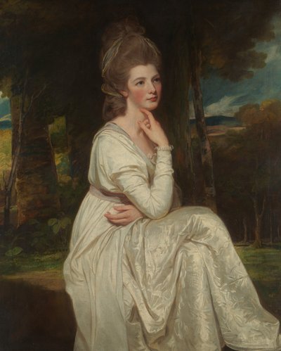 Lady Elizabeth Stanley 1753-1797, comtesse de Derby, 1776-78 - George Romney