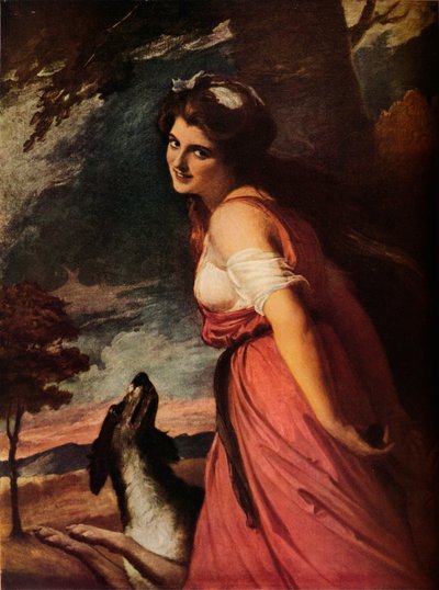 Lady Hamilton en Bacchante - George Romney