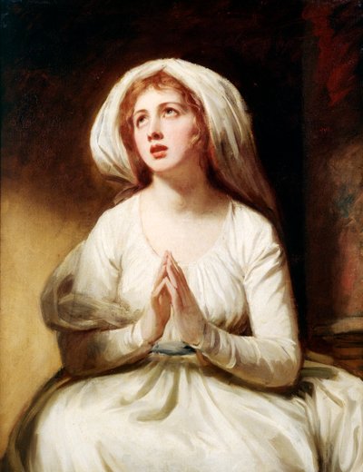 Lady Hamilton en prière, c.1782-86 - George Romney
