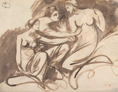 Macbeth : Les trois sorcières - George Romney