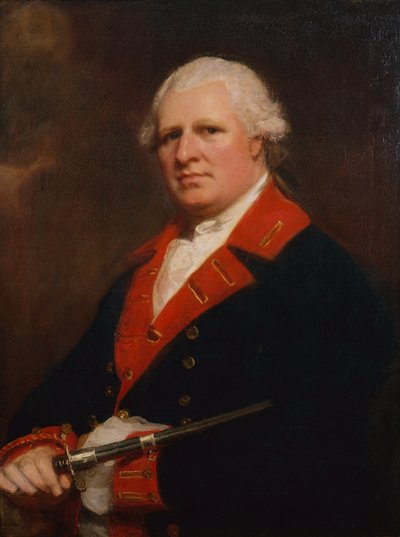 Portrait du colonel Patrick Duff - George Romney