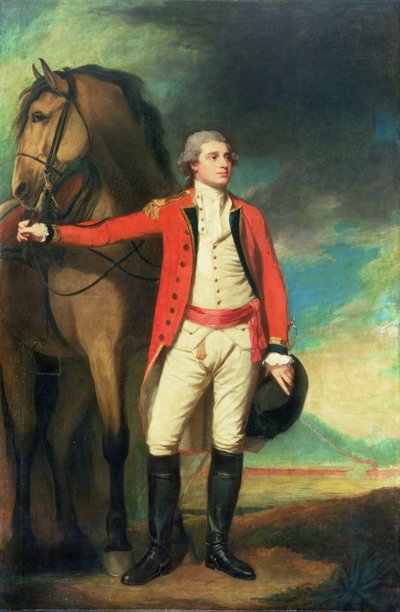 Portrait du Major-Général James Hartley, en uniforme de capitaine de l