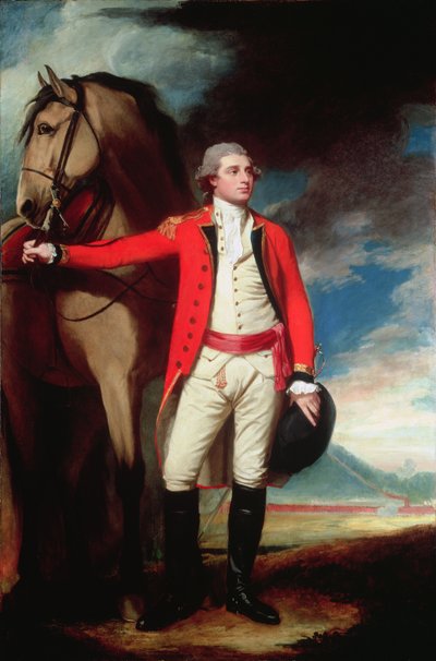 Portrait du Major James Hartley - George Romney