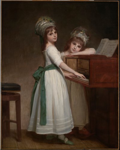 Portrait de Maria et Catherine, les filles d