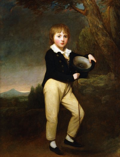 Portrait de Master Baines - George Romney