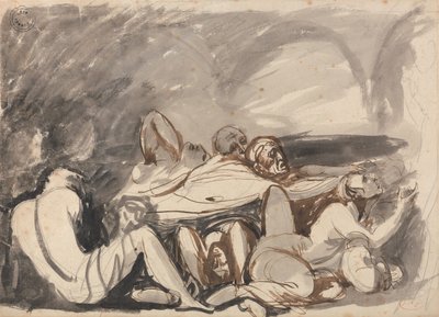 Scène en prison - George Romney