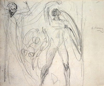 Satan, le péché et la mort - George Romney