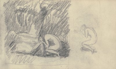 Dessin de Carnet de Croquis - George Romney