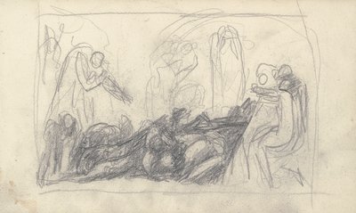 Dessin de Carnet de Croquis - George Romney
