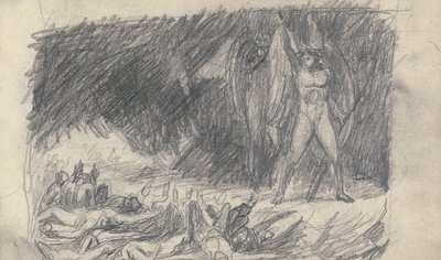 Dessin de carnet de croquis - George Romney