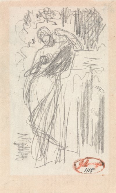 Femme debout - George Romney