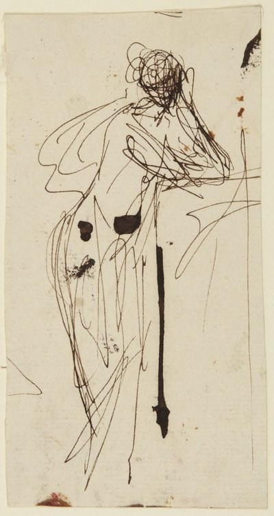 Figure féminine debout - George Romney