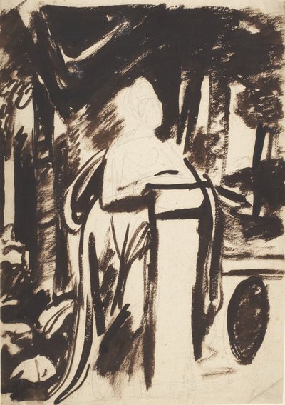 Étude pour le portrait de Lady Elizabeth Monson - George Romney