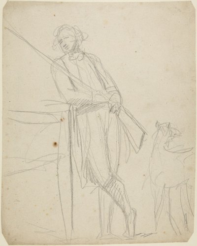 Étude pour un portrait en pied d