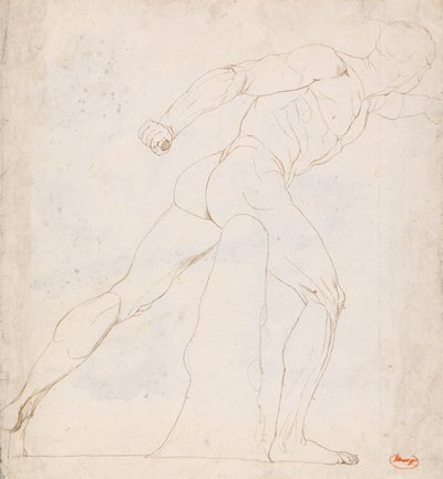 Étude du gladiateur de la collection Borghèse - George Romney