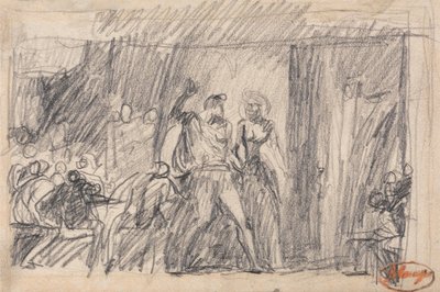 La scène du banquet - George Romney