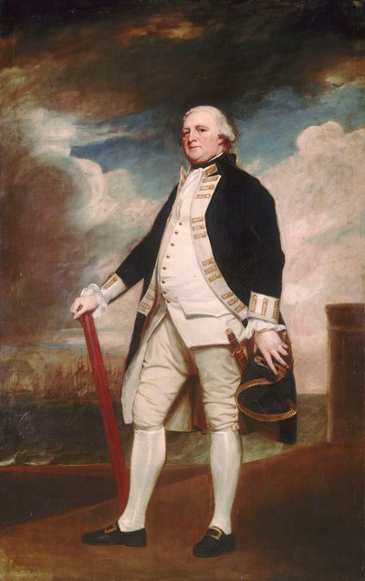 Vice-amiral George Darby (vers 1720-1790) - George Romney