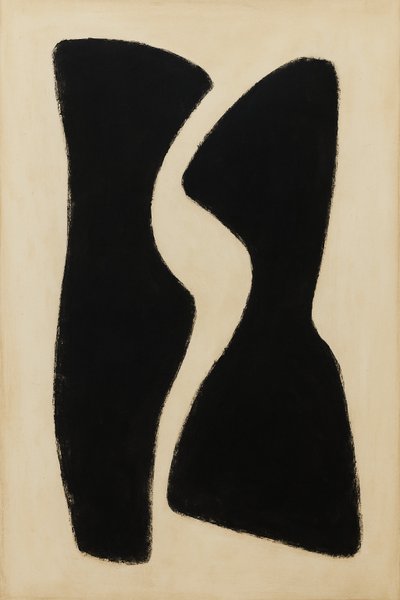Point de rupture, 2025 (acrylique sur toile) - George Rosaly