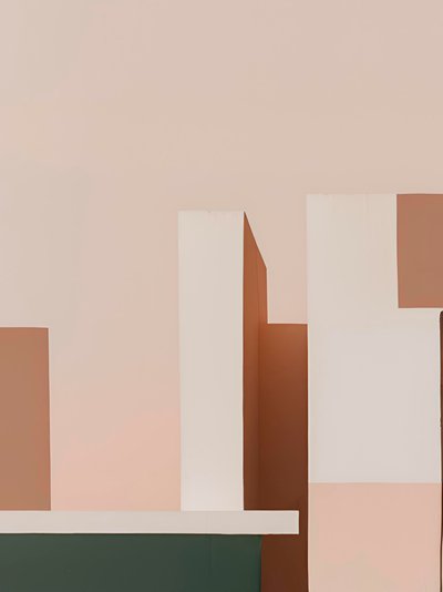 Teintes horizontales, 21e siècle (peinture) - George Rosaly