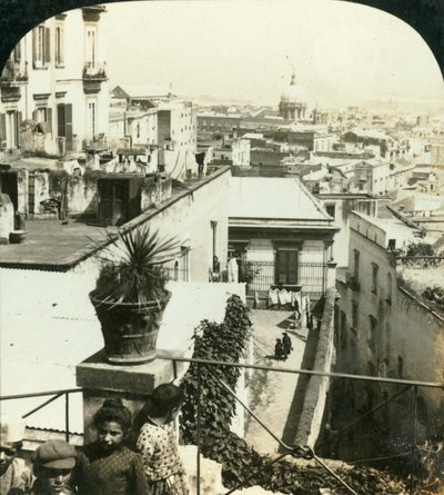 Des collines de Naples, Italie, vers 1909 - George Rose